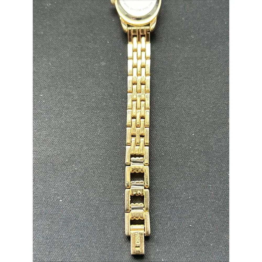 Lorus Gold Tone White Dial Women’s Quartz Watch